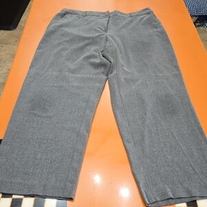 Briggs New York Gray Women's Trousers, Size 14P